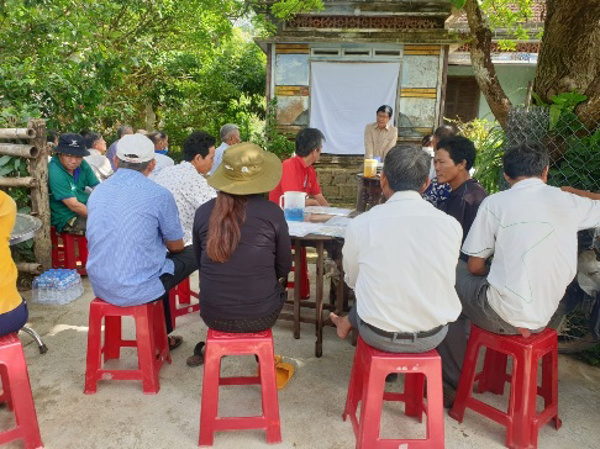 Tây Hòa: Triển khai Dự án "Xây dựng mô hình sản xuất ngô sinh khối làm thức ăn xanh cho chăn nuôi gia súc" năm 2022 và mở lớp tập huấn ngay tại hiện trường về kỹ thuật trồng, chăm sóc cây bưởi