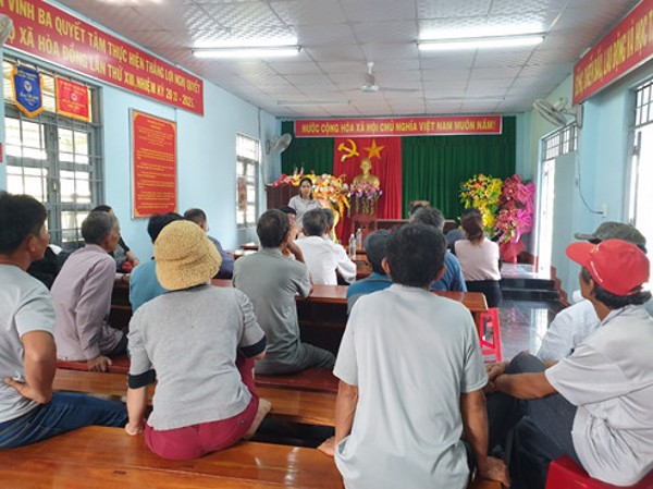 Triển khai mô hình sản xuất lúa chất lượng vụ Hè Thu năm 2023 ở Tây Hòa
