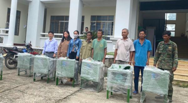 Hiệu quả mô hình máy thái cỏ trên địa bàn huyện Sông Hinh năm 2024