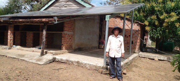 Nhờ ông mặt trời tưới nước cho mía