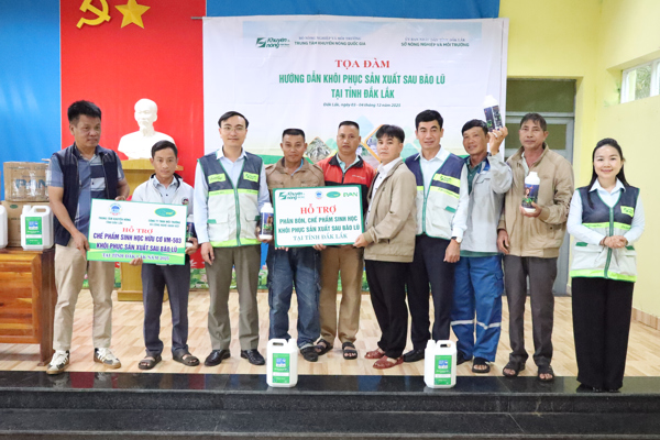 Tọa đàm “Hướng dẫn khôi phục sản xuất sau bão lũ tại tỉnh Đắk Lắk”