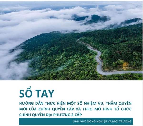 Ra mắt sổ tay hướng dẫn nhiệm vụ của chính quyền cấp xã lĩnh vực nông nghiệp và môi trường