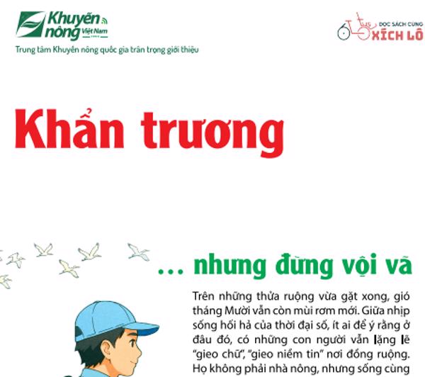 Khuyến nông - sợi dây nối tri thức với đồng ruộng