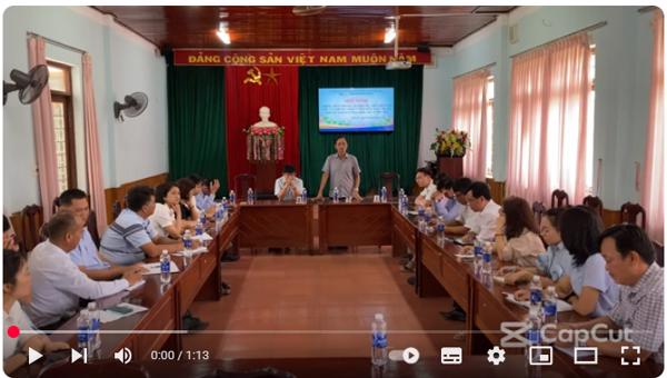 Thống nhất phương án nhân sự, điều kiện làm việc của Trung tâm Khuyến nông Đắk Lắk sau khi sáp nhập 2 tỉnh Đắk Lắk và Phú Yên